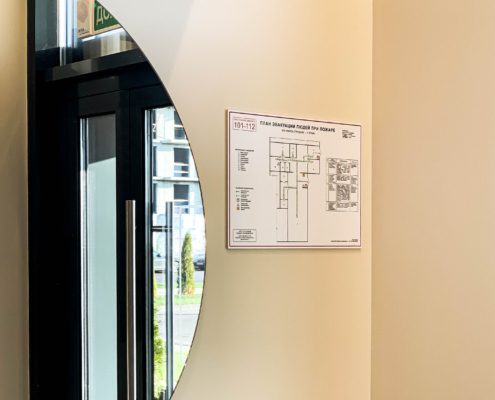 Изготовление планов эвакуации